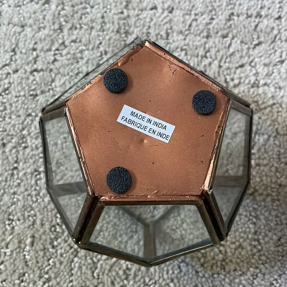 Anthropologie Metalwork Hurricane Votive - Picture 4 of 6